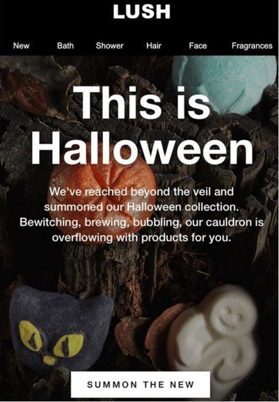 Halloween marketing campaign