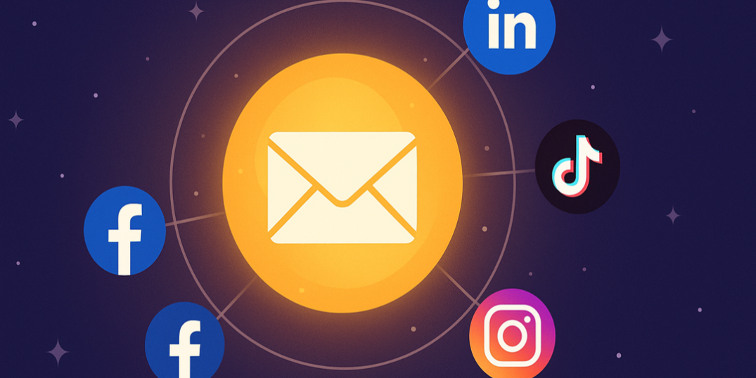 email vs social media