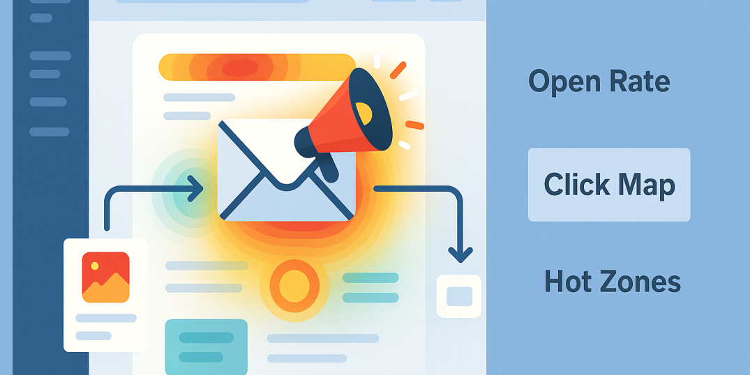 Email heatmap